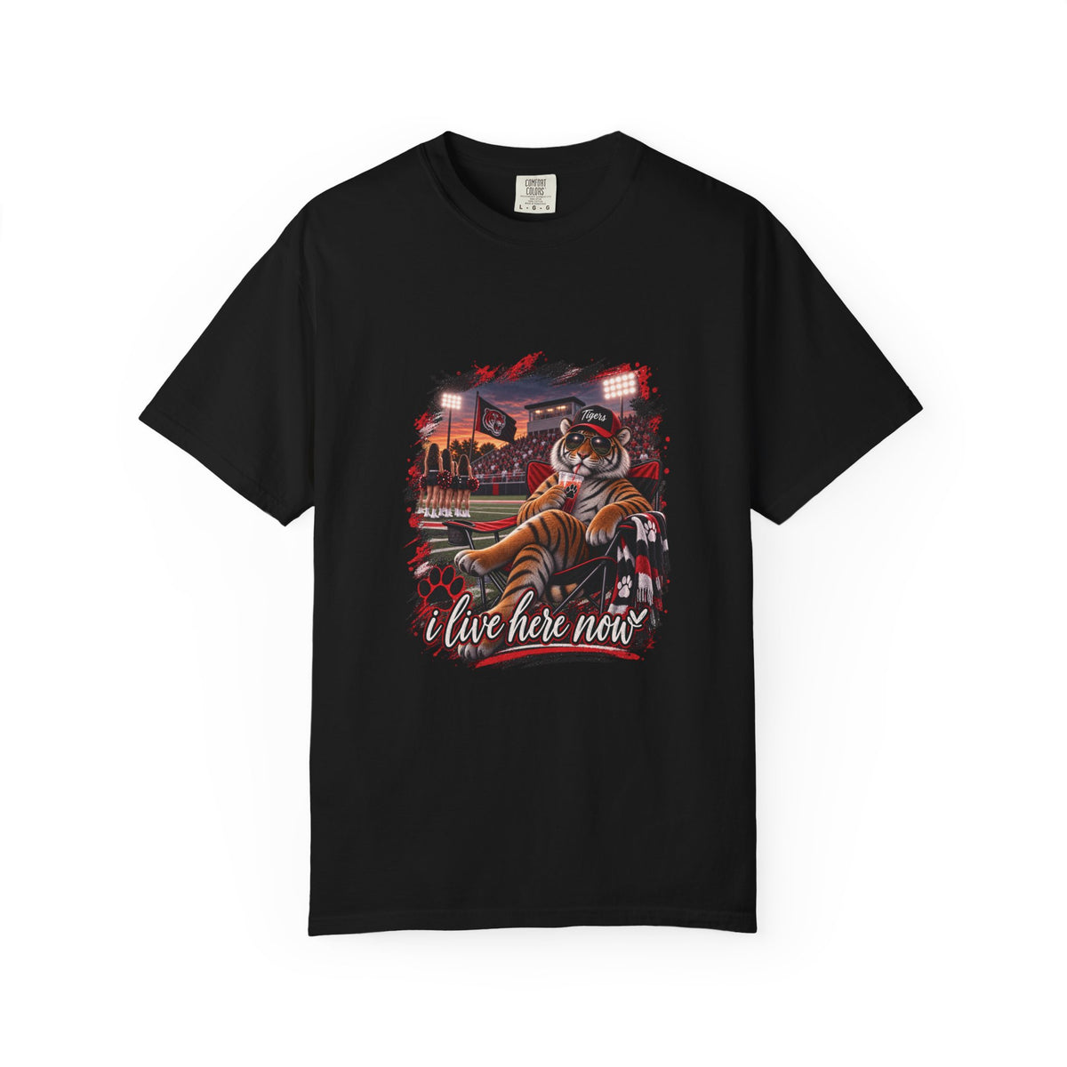 Terrell T-Shirt — "I Live Here Now"