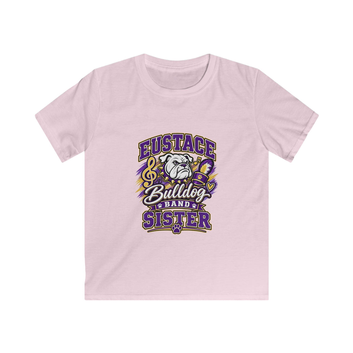 Eustace Bulldogs Band Sister Kids