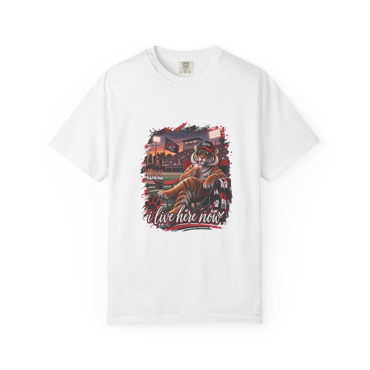 Terrell T-Shirt — "I Live Here Now"
