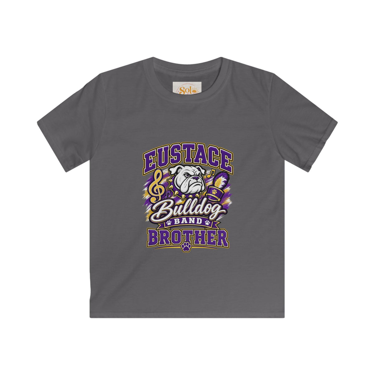 Eustace Bulldogs Band Brother Kids Tee