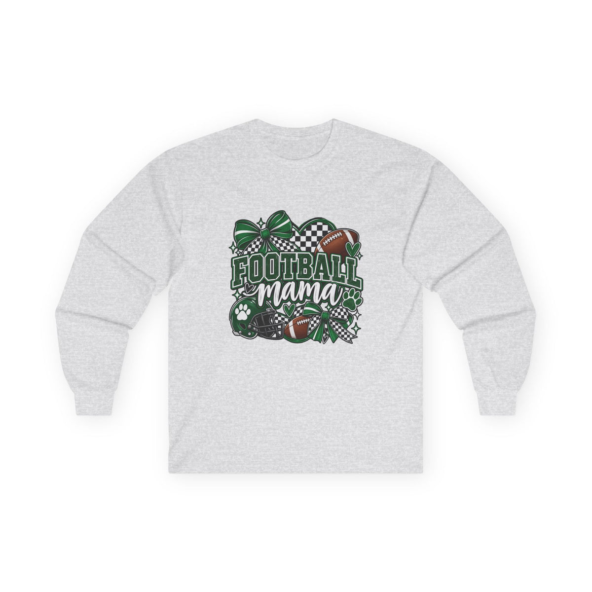 Football Mama Long Sleeve Tee π