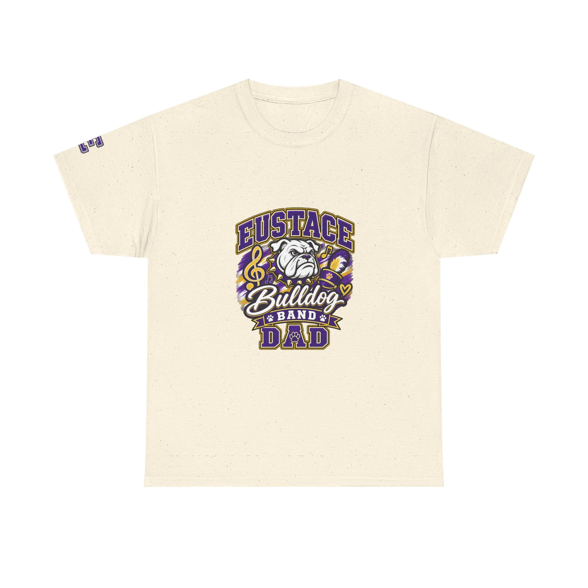 Eustace Bulldog Band Dad T-Shirt