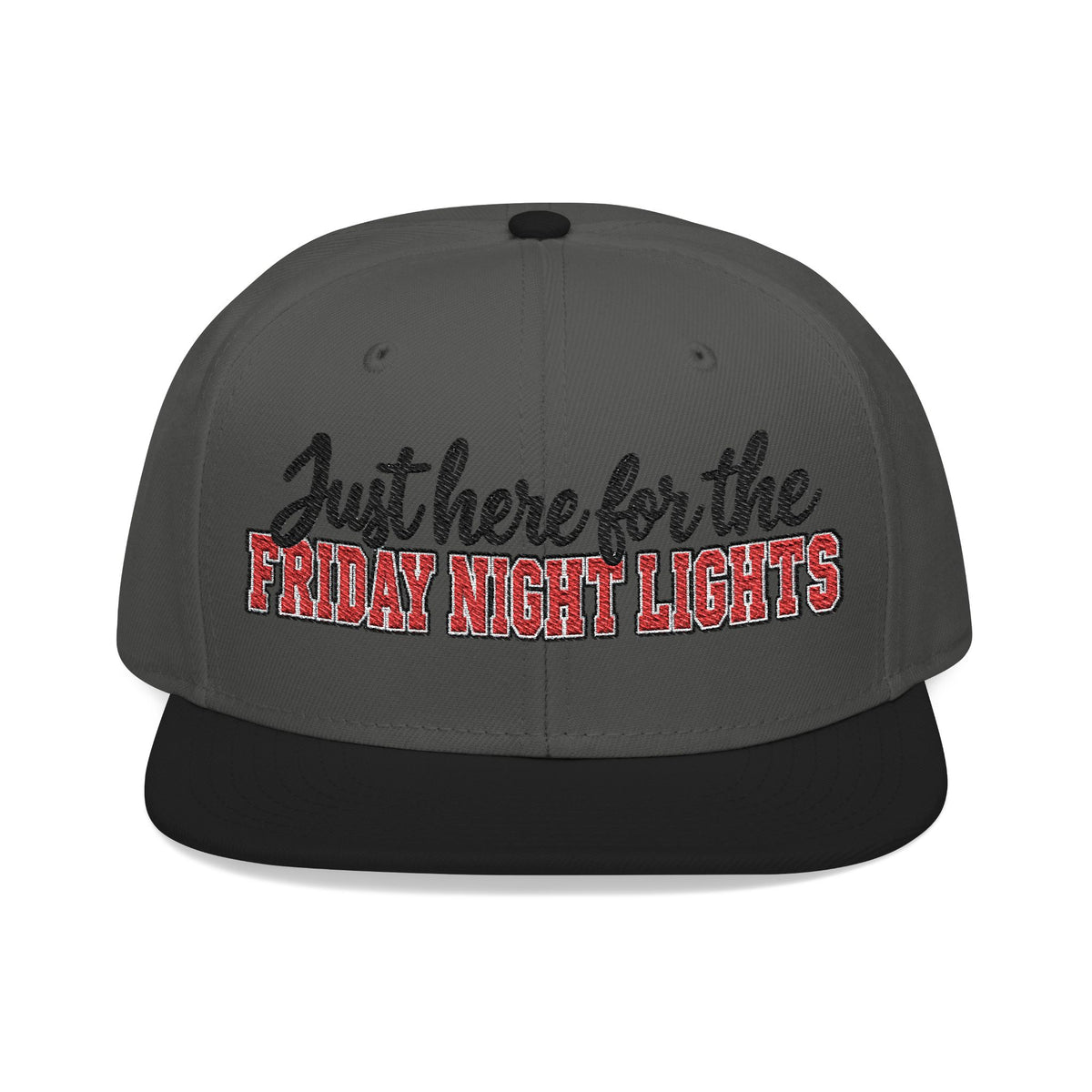 Embroidered - Just here for the Friday Night Lights" Hat