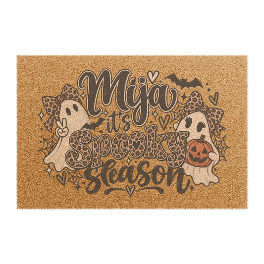 Doormat — 'Mija, It's Spooky Season' Halloween Coir Welcome Mat