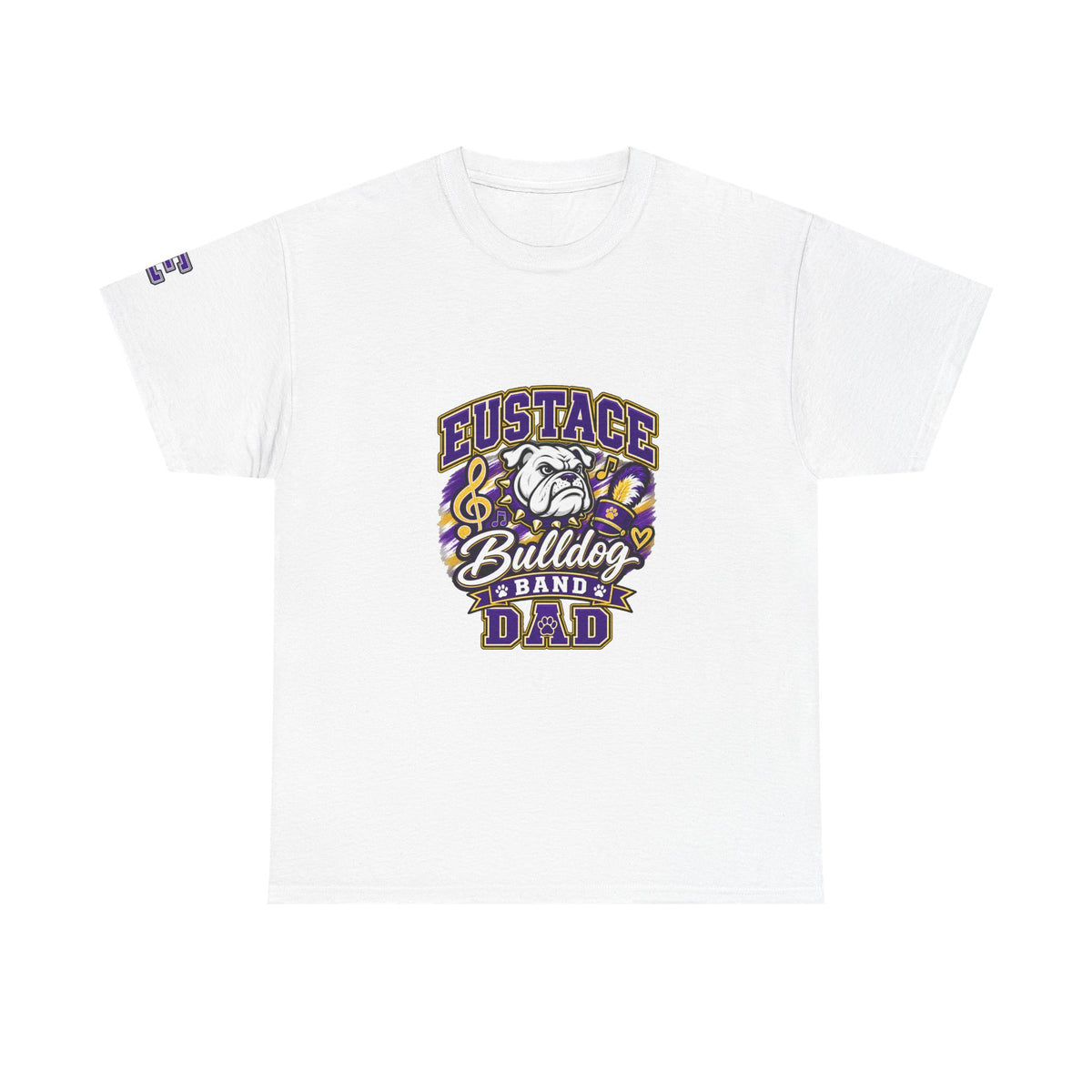 Eustace Bulldog Band Dad T-Shirt