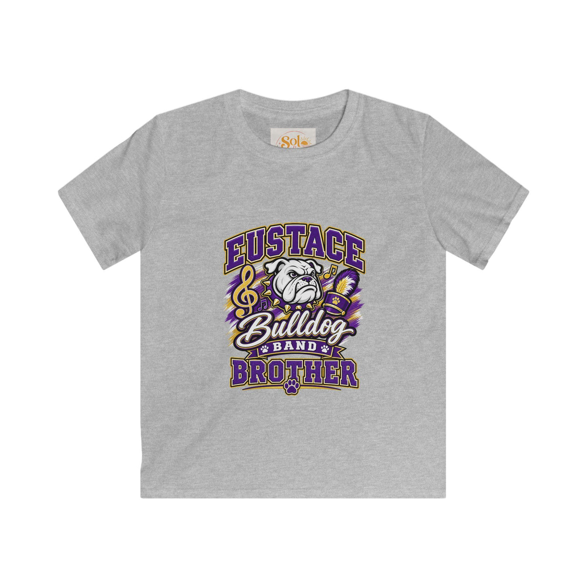 Eustace Bulldogs Band Brother Kids Tee