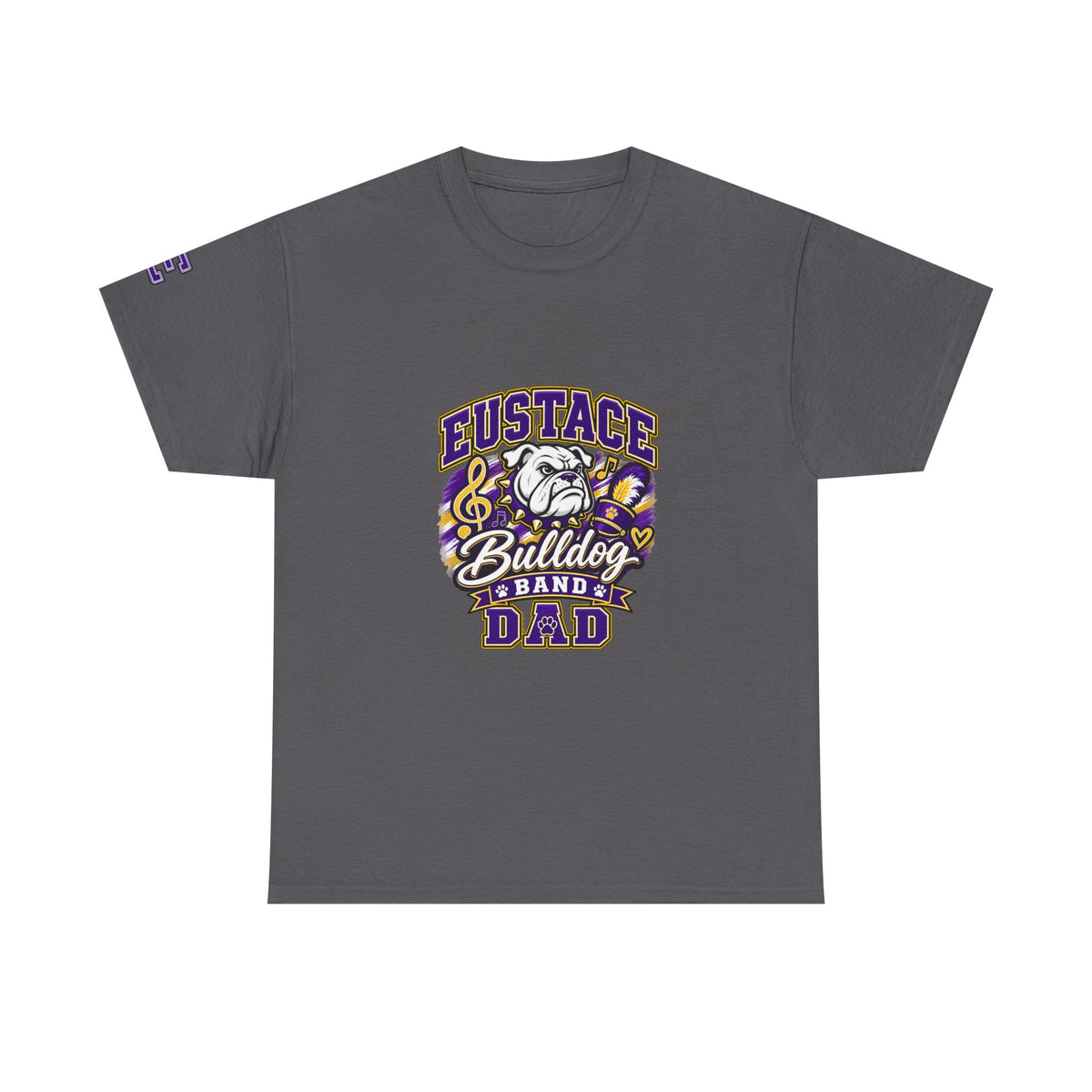 Eustace Bulldog Band Dad T-Shirt