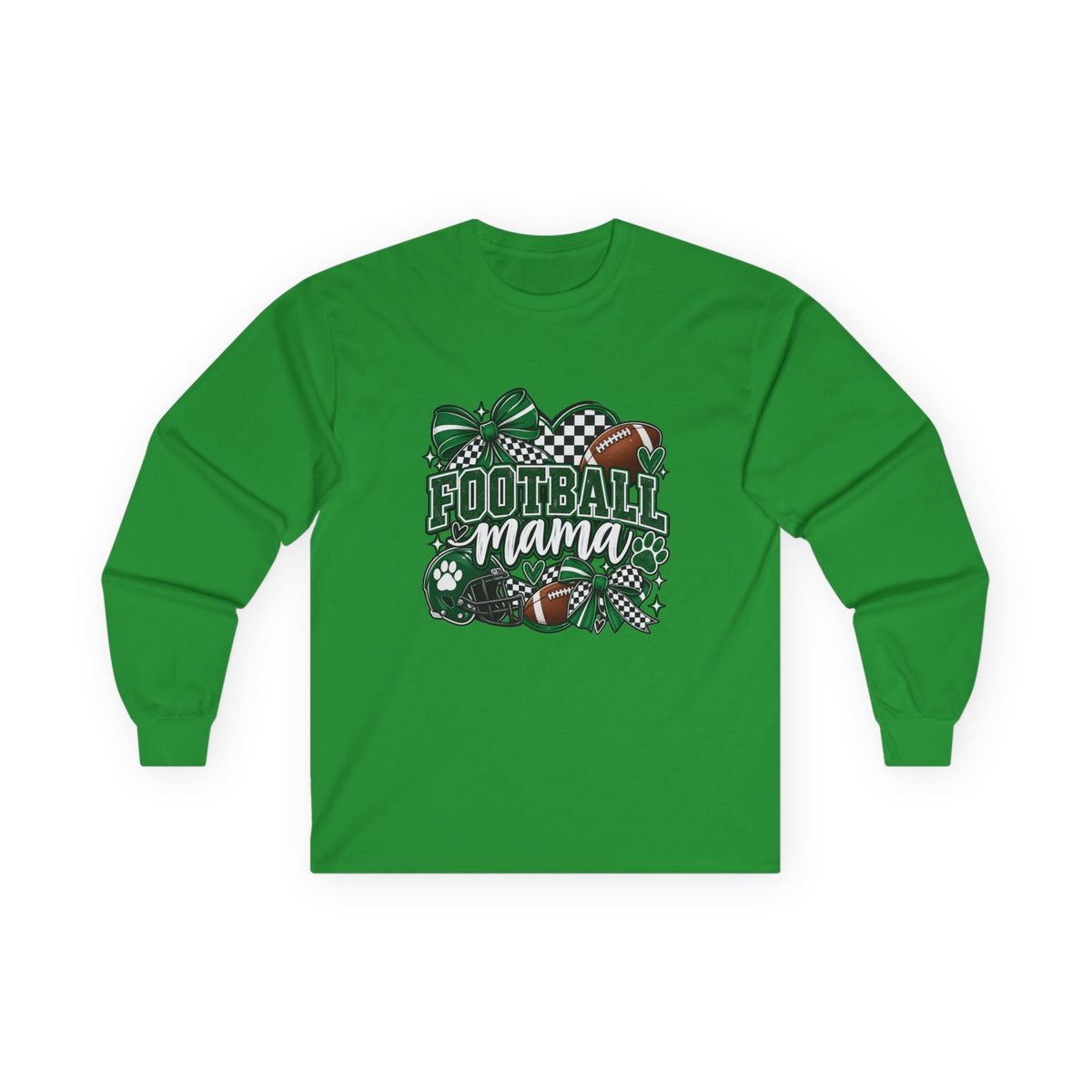 Football Mama Long Sleeve Tee π