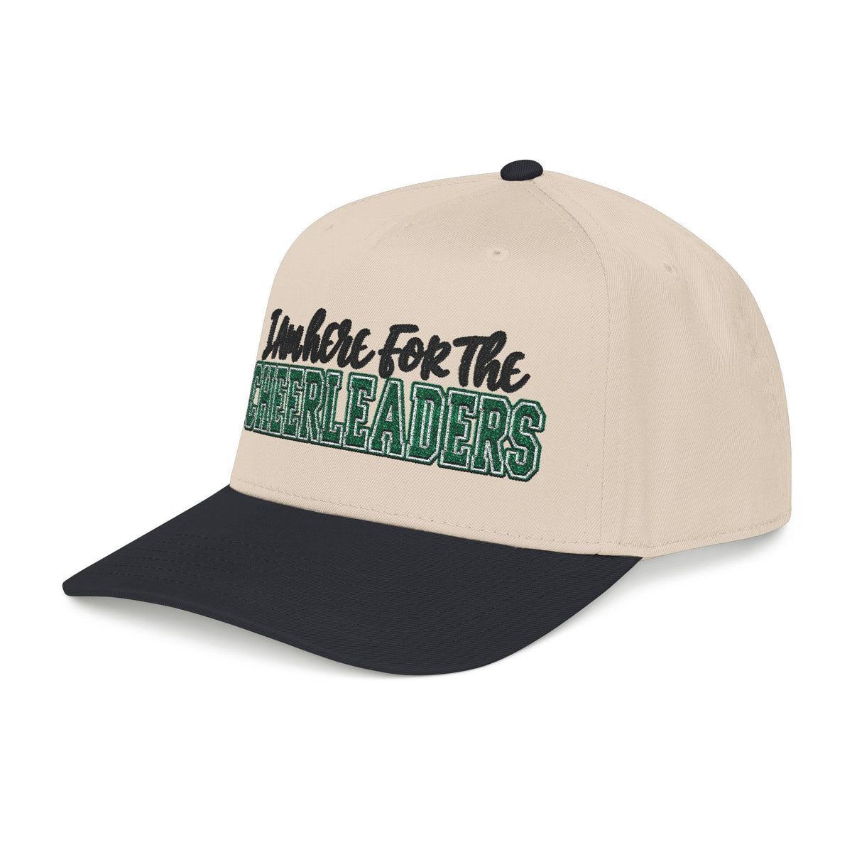 “I Am Here For The Cheerleaders” Embroidered Game-Day Hat