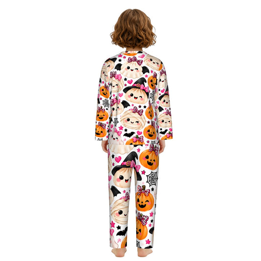 Kids Halloween Long Sleeve Squishy Pajama Set π