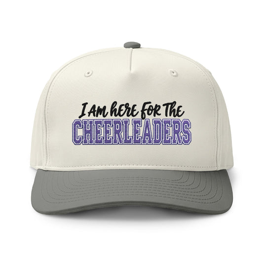 "I Am Here For The Cheerleaders” Two-Tone Hat