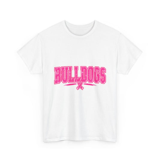 Bulldogs Pink Script T-Shirt