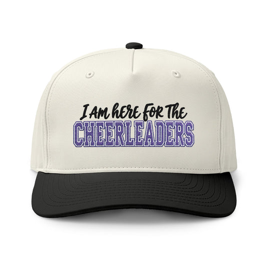 "I Am Here For The Cheerleaders” Two-Tone Hat