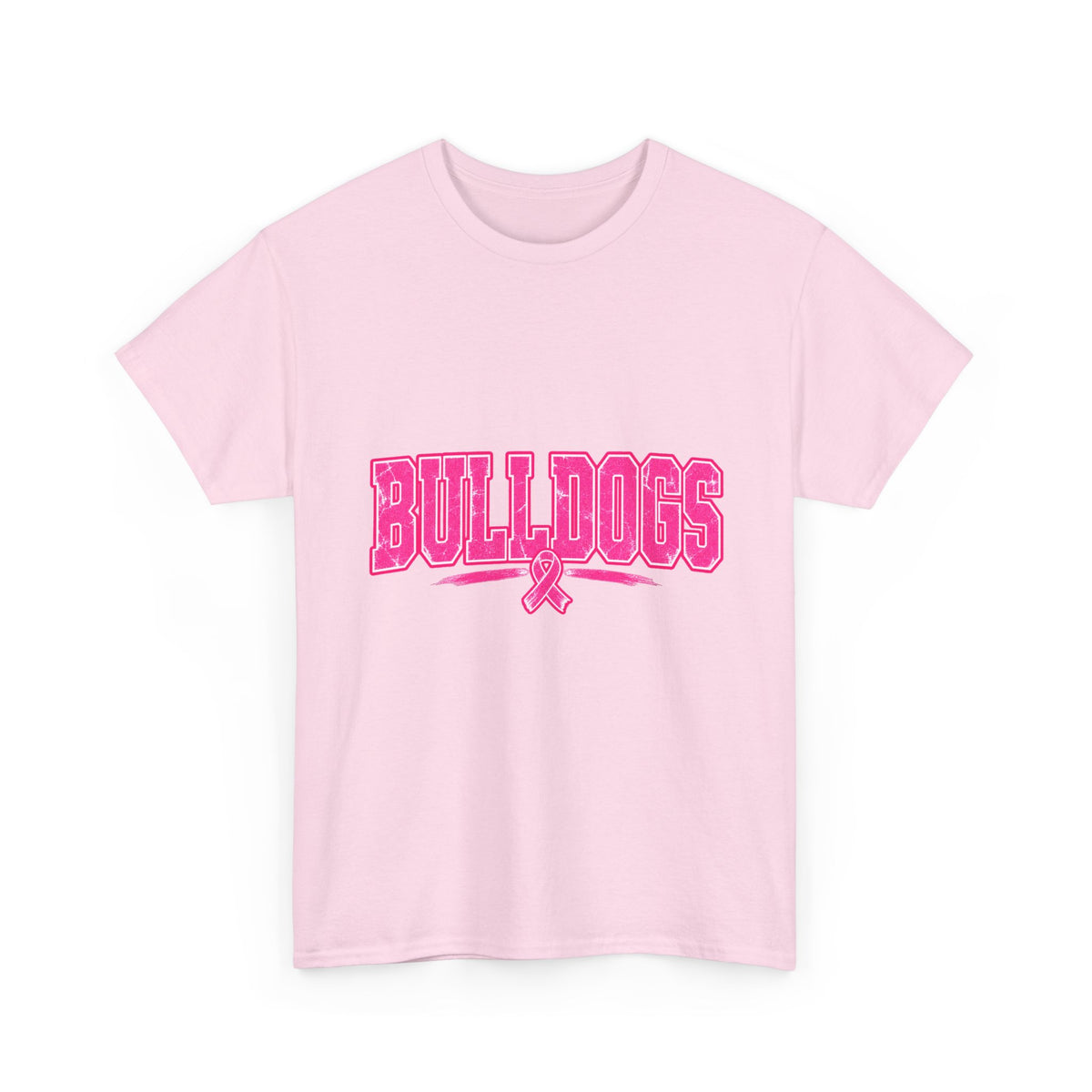 Bulldogs Pink Script T-Shirt