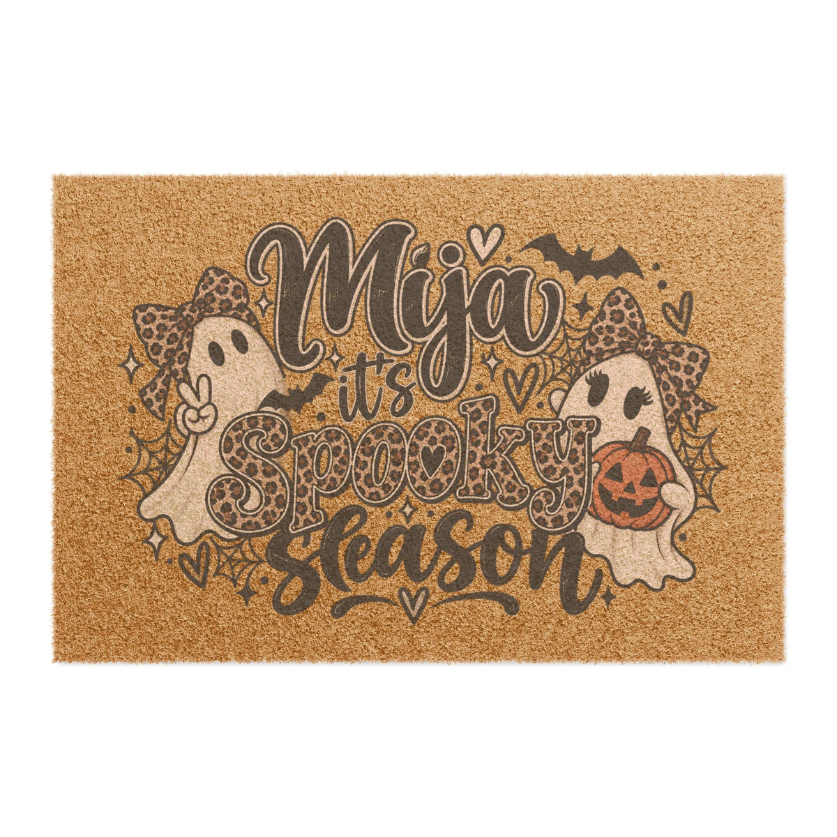 Doormat — 'Mija, It's Spooky Season' Halloween Coir Welcome Mat