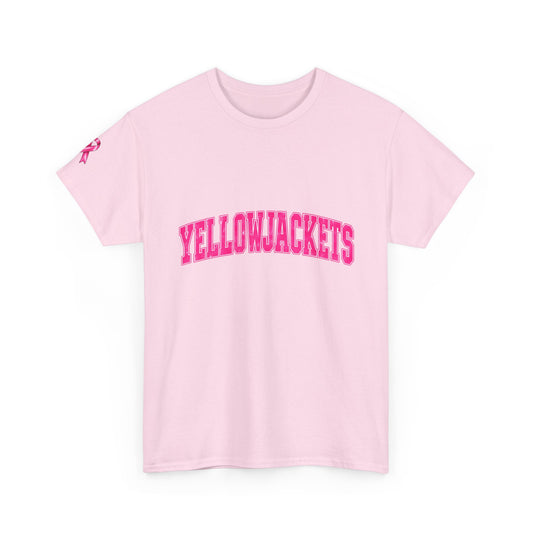 Unisex YellowJackets PinkOut Tee