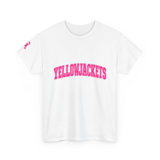 Unisex YellowJackets PinkOut Tee