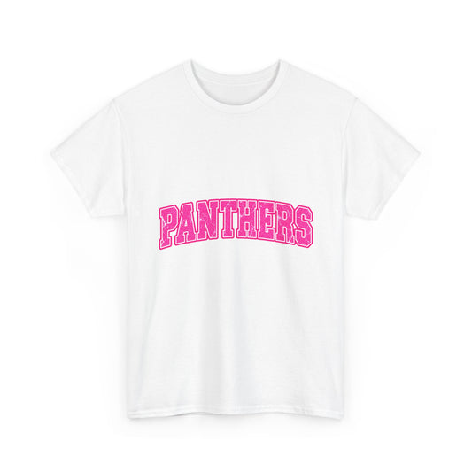 Unisex Panthers Pink Arch T-Shirt
