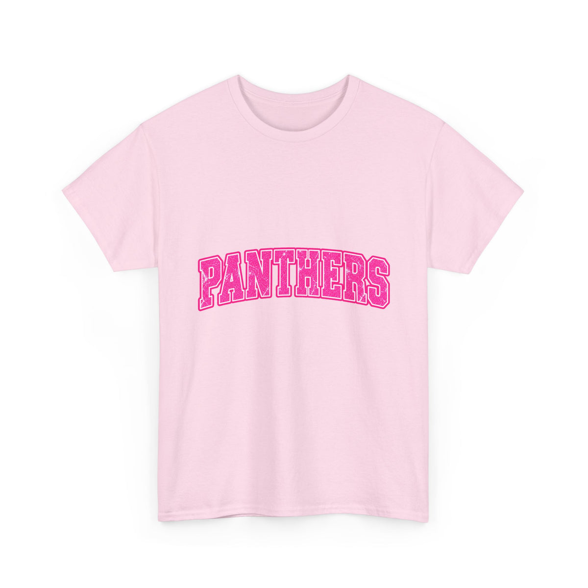 Unisex Panthers Pink Arch T-Shirt