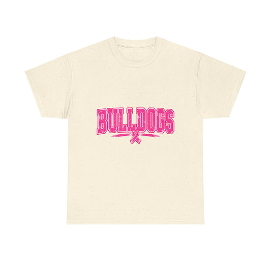 Bulldogs Pink Script T-Shirt