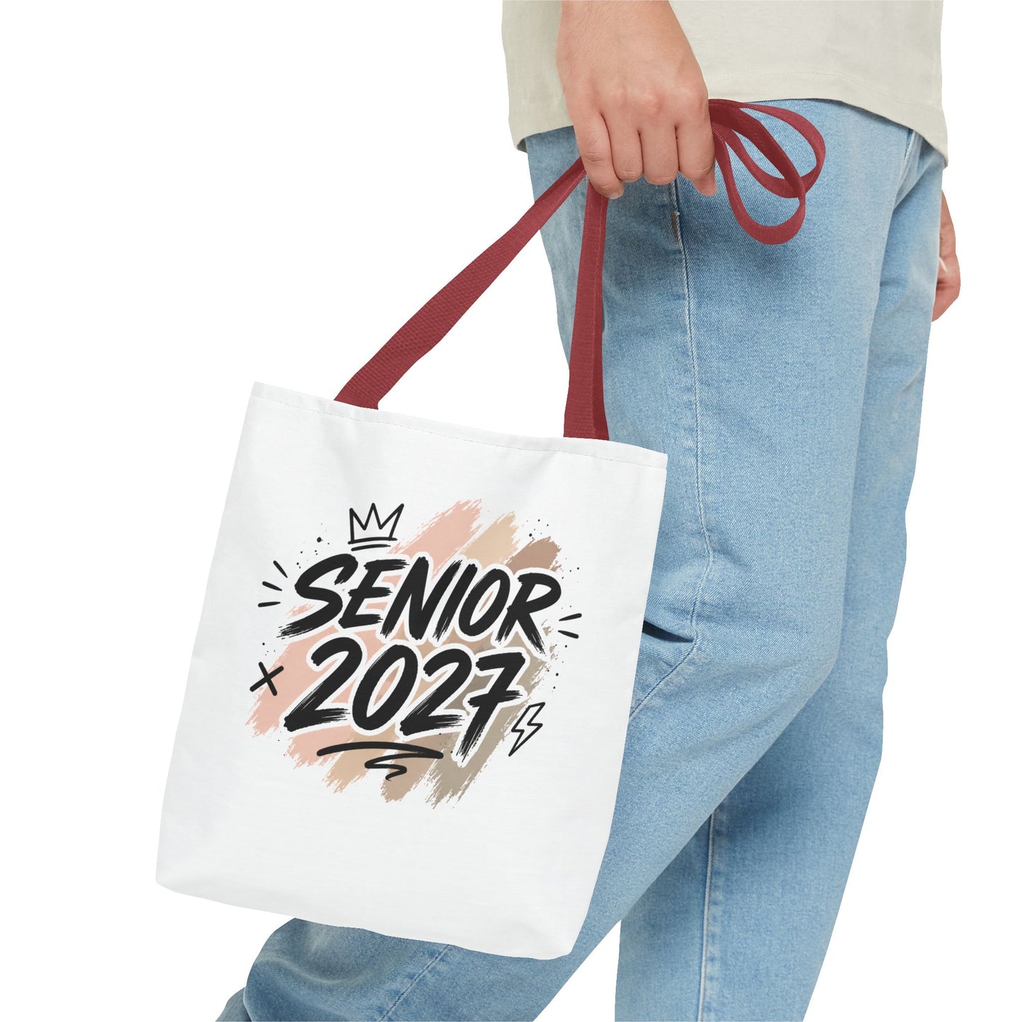 Senior 2027 Tote Bag | Graduation Senior Year Canvas Bag