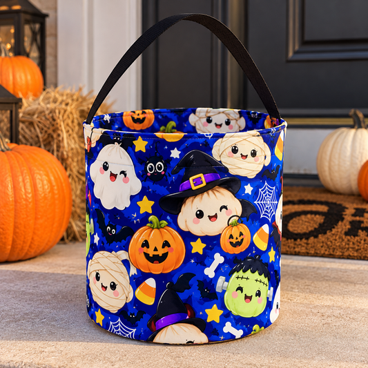 Squishy Boo Crew Halloween Candy Basket 👻💙